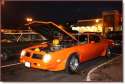 Photo of my 1976 Trans Am, mildly decorated for its appearance at the Friendly's Halloween (Car Show) Cruise Night 10-31-2009.